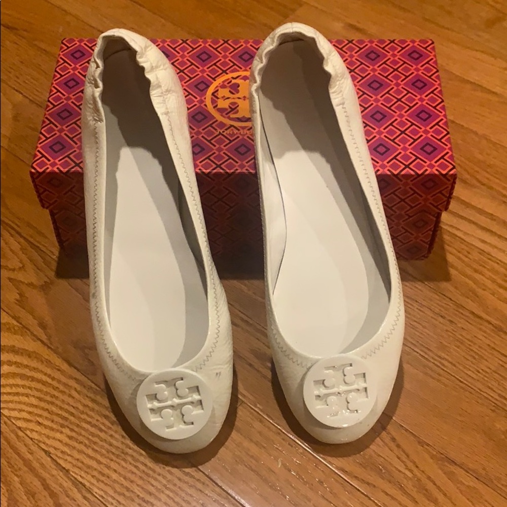 Tory Burch patent flats